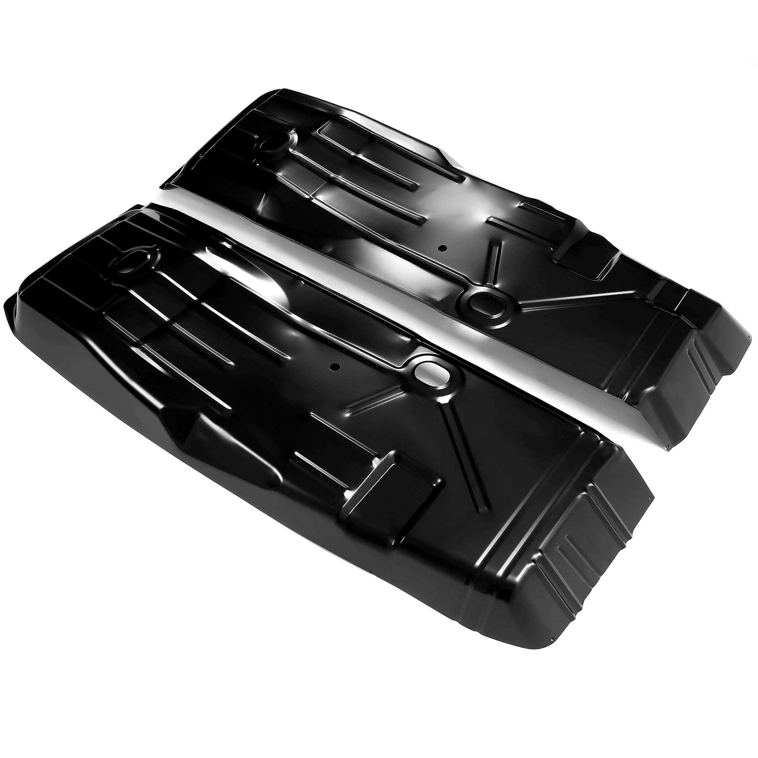 HECASA Black Steel Front Floor Pans Replacement for 1967-1969 Chevy Camaro & Pontiac Firebird - Durable Repair Panels for Classic Car Restoration (Perfect for Rust Repair & Floorboard Replacement)