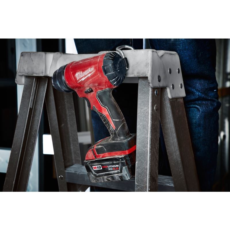 M18 18V Cordless Compact Heat Gun Kit with Lithium-Ion Battery - Perfect for DIY Projects, Home Repairs, and Crafting