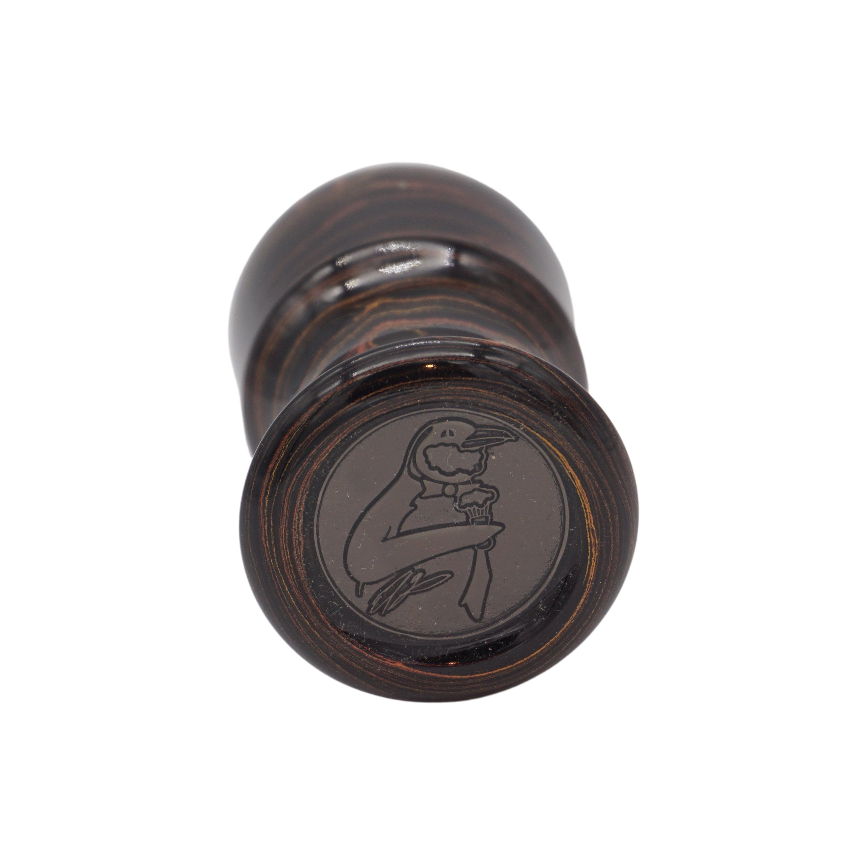 Premium Honey Ebonite Handmade Shaving Brush Handle - Fits 24mm & 26mm Knots - Perfect for Wet Shaving & Grooming Gifts for Men