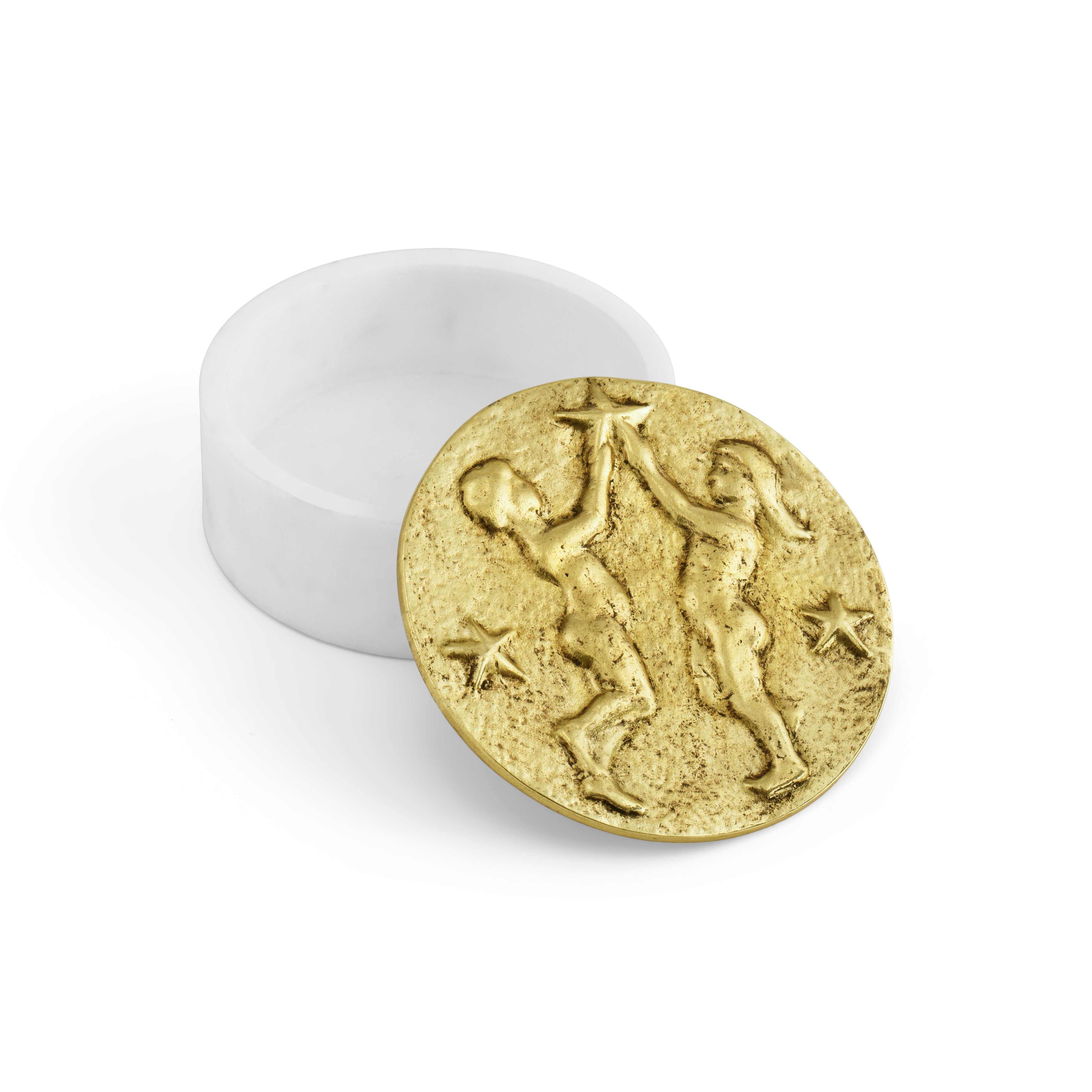 Zodiac Gift Box for Gemini - Perfect Birthday Present, Astrology Lover Gift & Horoscope Themed Decor for Home or Office