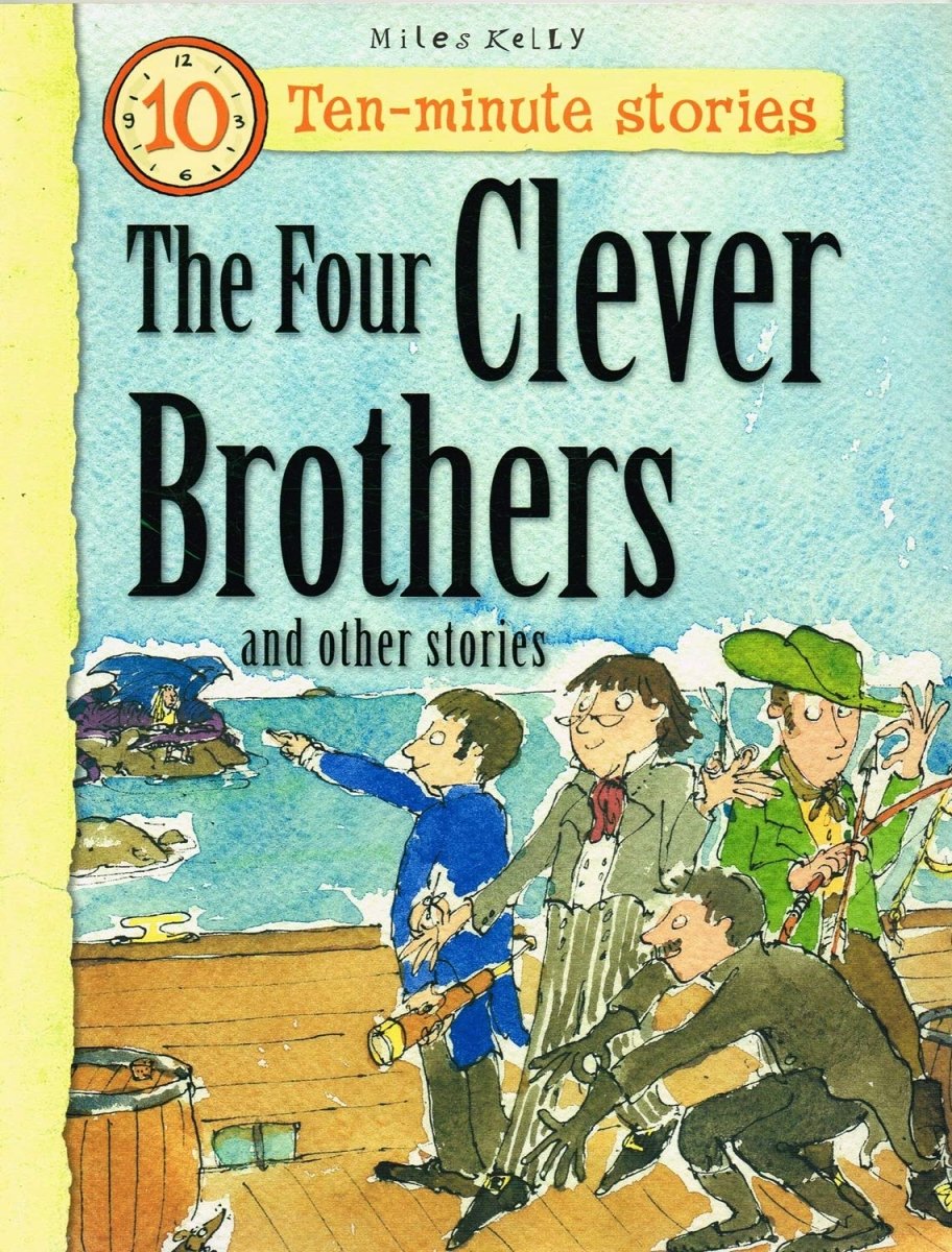Ten Minute Stories: The Four Clever Brothers and Other Classic Tales - Used Book for Kids | Perfect for Bedtime Reading & Family Storytime