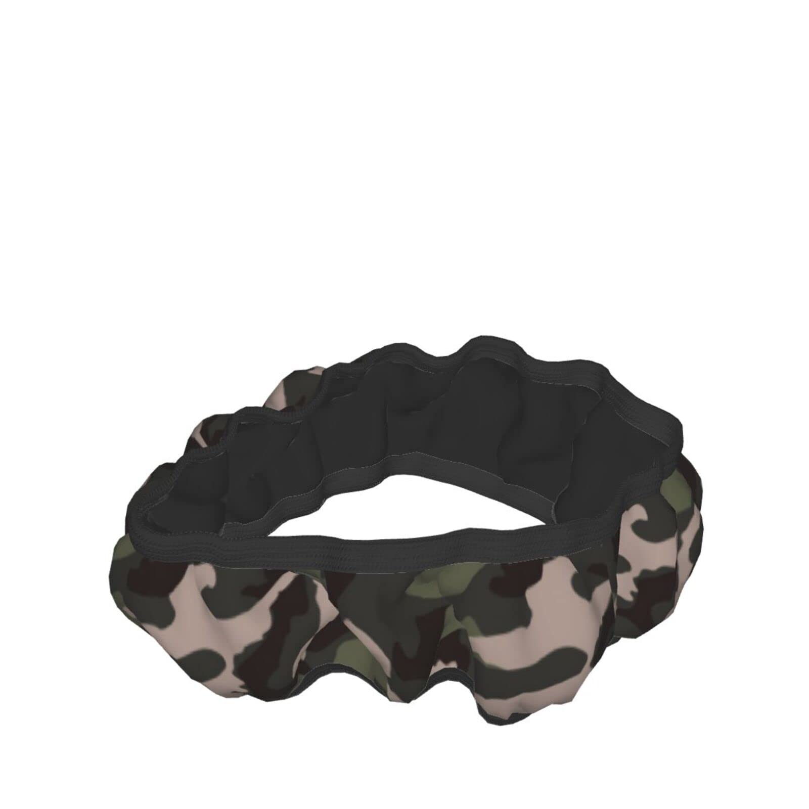 Universal 15 Inch Green Camo Steering Wheel Cover for Cars - Non-Slip Grip, Comfortable Driving Accessory for Women & Men | Perfect for Off-Road Adventures & Daily Commutes