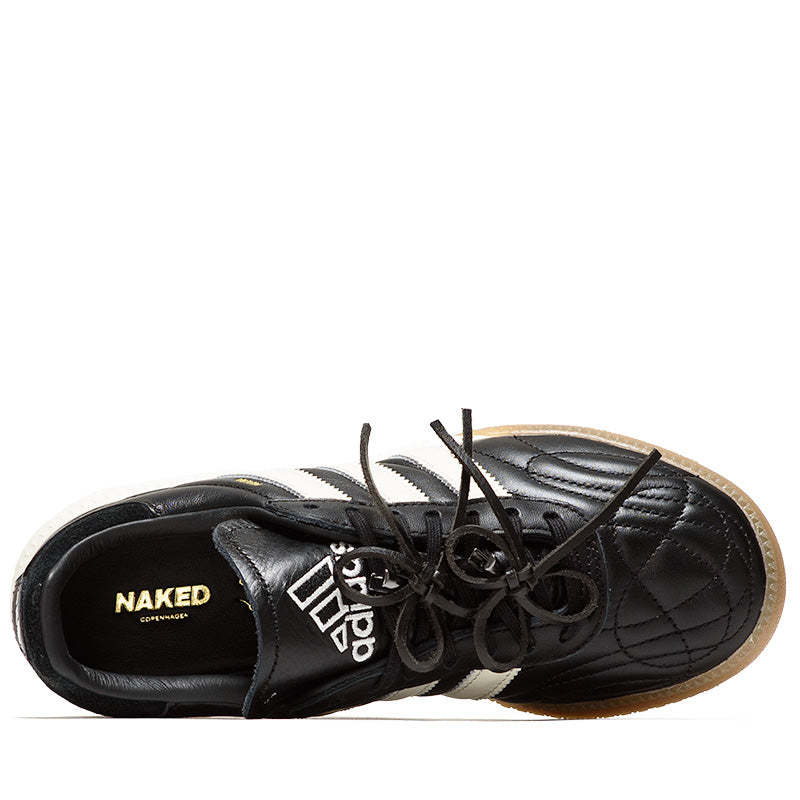 Adidas Samba Millennium Sneakers - Naked Copenhagen x Maha Collaboration - Core Black/Off White - Stylish Streetwear for Urban Fashion & Casual Wear