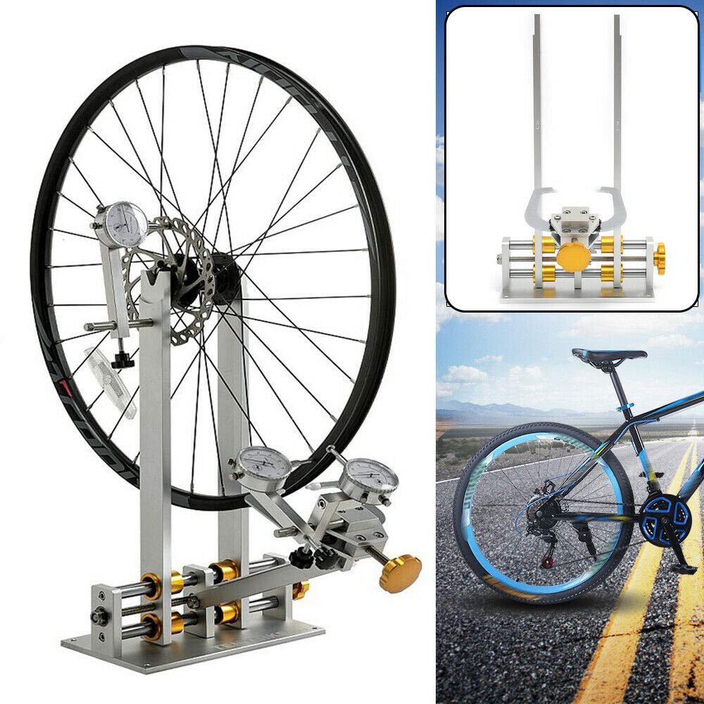 Professional Bike Wheel Truing Stand Kit with Caliper Arm & Platform - 10