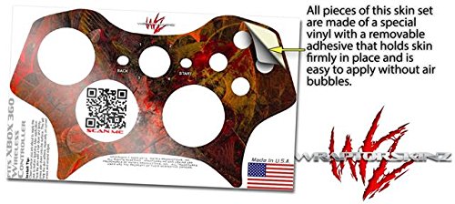 WraptorSkinz Decal Skin for XBOX 360 Wireless Controller - Impression 12 Design | Custom Protective Cover | Gaming Accessory (Controller Not Included) | Perfect for Gaming Enthusiasts & Console Customization