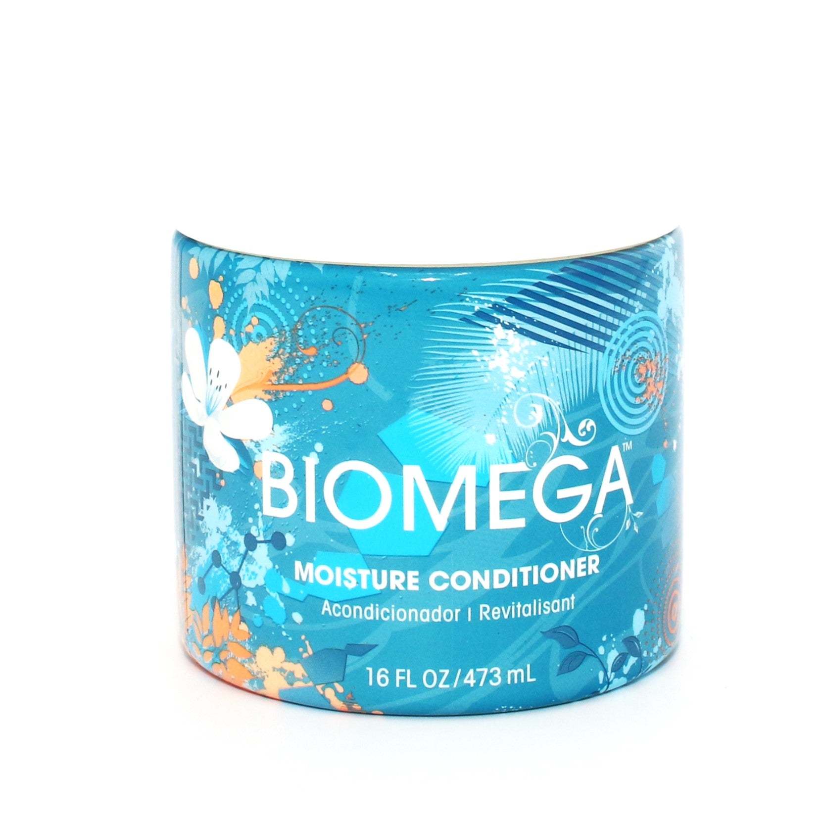 Aquage Biomega Moisture Conditioner for Dry & Damaged Hair - 16 oz Hydrating Hair Treatment - Perfect for Daily Use & Salon-Quality Results at Home