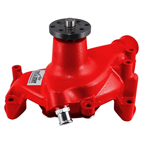 Tuff Stuff Water Pump SB Long Red - Heavy-Duty for Off-Road & Marine