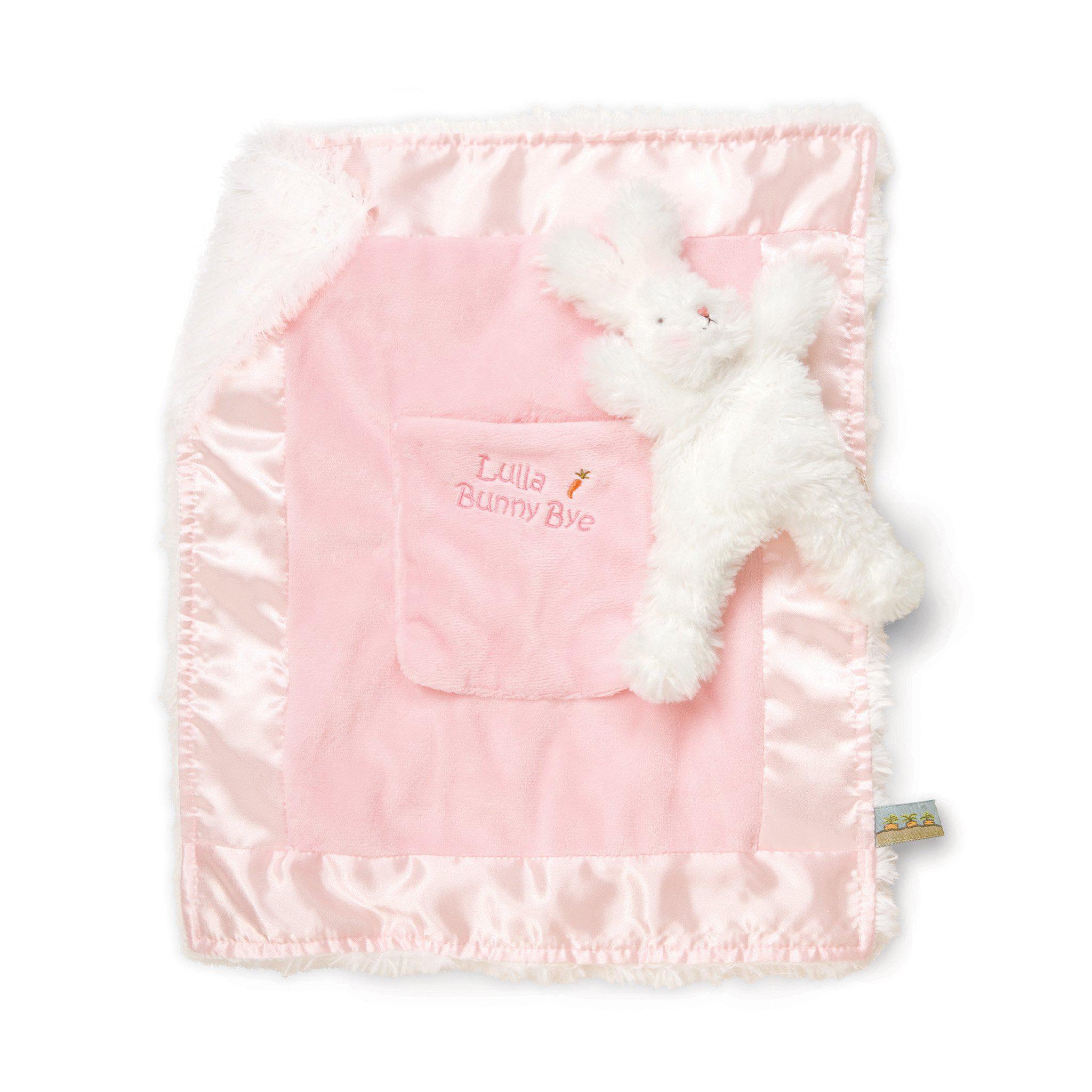 Retired Blossom Lulla Bunny Bye Binkie - Soft Plush Pacifier for Babies & Toddlers - Perfect for Soothing, Naptime, and Bedtime Comfort