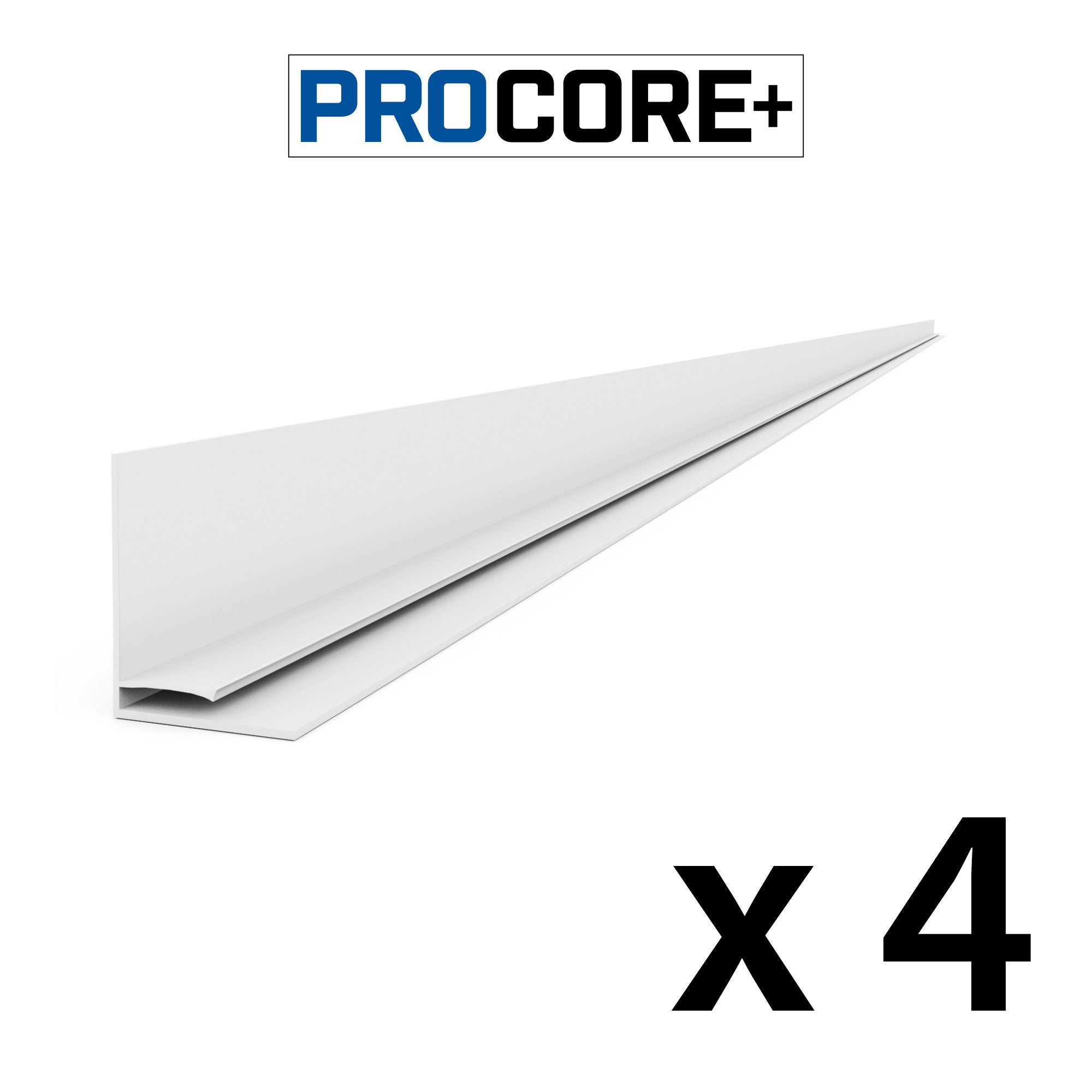 8 ft. PROCORE+ Black Carbon Fiber PVC Top Trim Pack - Durable Automotive Exterior Trim for Cars, Trucks & SUVs - Weather-Resistant DIY Upgrade Kit