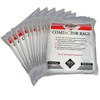 Whirlpool W10165295BU Universal Trash Compactor Bags - Compatible with Most Compactors - Heavy Duty, Leak Proof for Kitchen & Office Waste Disposal
