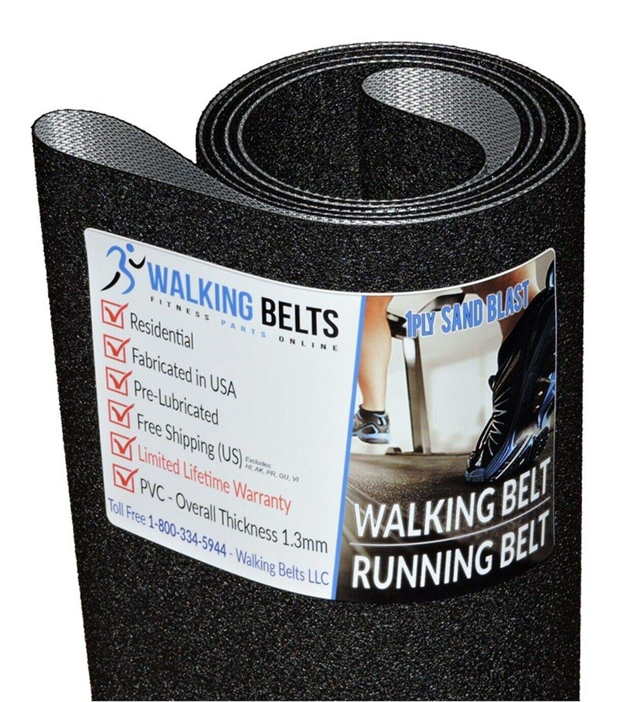 Premium Treadmill Running Belt Sand Blast - Replacement Part #247362 with Free 1oz Lubricant - Durable Walking Belts for Home & Commercial Gym Equipment - Perfect for Treadmill Maintenance & Performance Enhancement