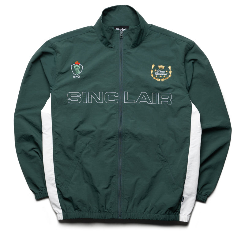 Sinclair SFC Nylon Jacket - Lightweight Water-Resistant Outdoor Windbreaker for Hiking, Camping & Travel (Green)