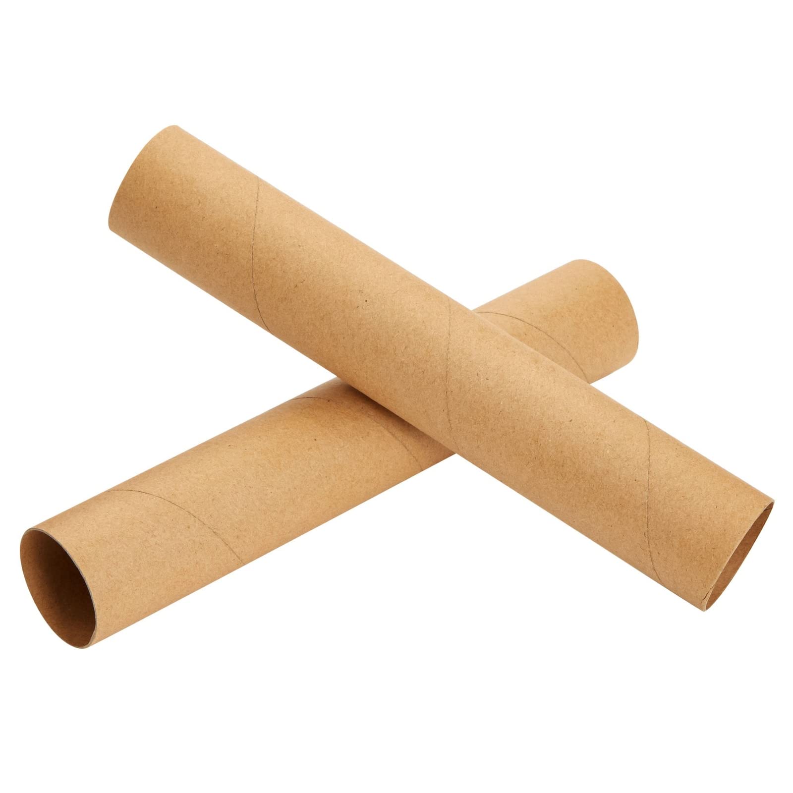Bright Creations 10-Inch Brown Cardboard Tubes for DIY Crafts | 24-Pack Empty Paper Towel Rolls | Perfect for Classroom Projects, Gift Wrapping & Home Decor