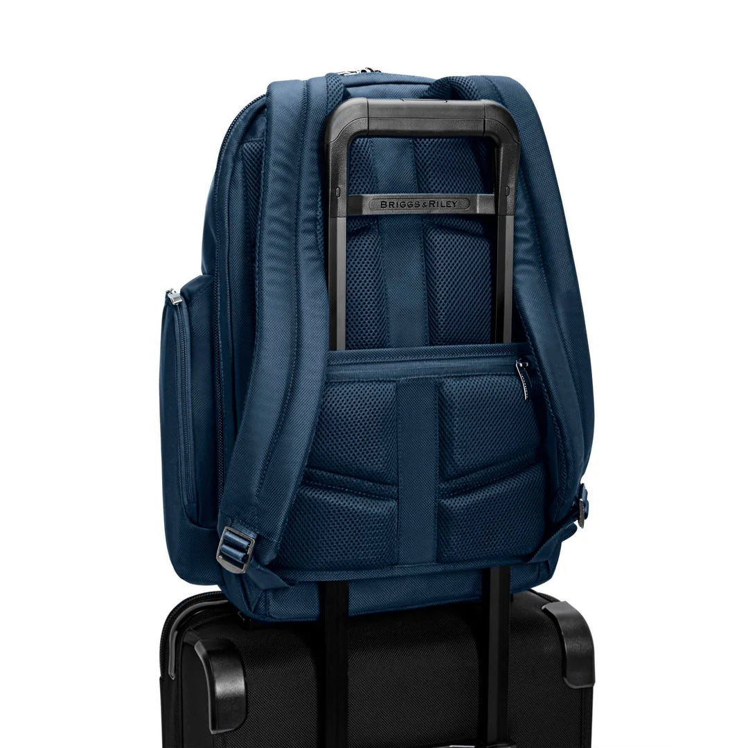 Briggs & Riley @Work Medium Cargo Backpack - Durable Laptop Backpack for Business Travel & Commuting - Perfect for Office, College & Everyday Use