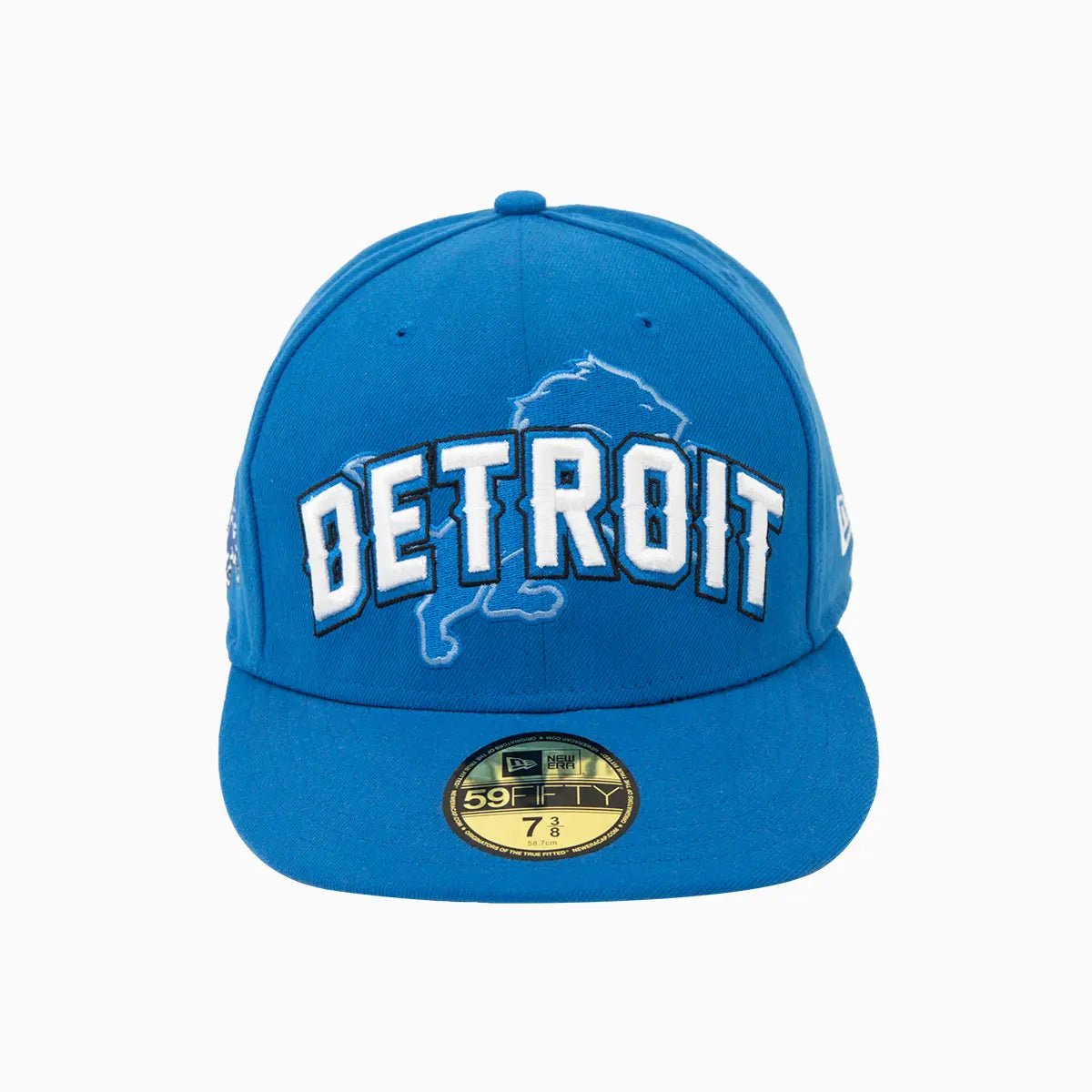 Detroit Lions NFL 59FIFTY Fitted Hat for Men - Official Licensed Snapback Baseball Cap for Football Fans, Game Day & Streetwear Fashion