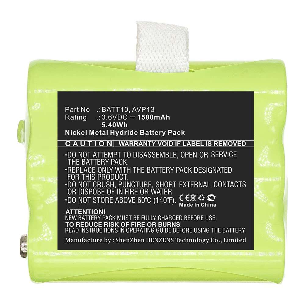 Synergy Digital 2-Way Radio Battery - Ni-MH 3.6V 1500mAh High Capacity Replacement for Midland T75 Walkie Talkie | Perfect for Outdoor Adventures, Construction Sites & Emergency Communication