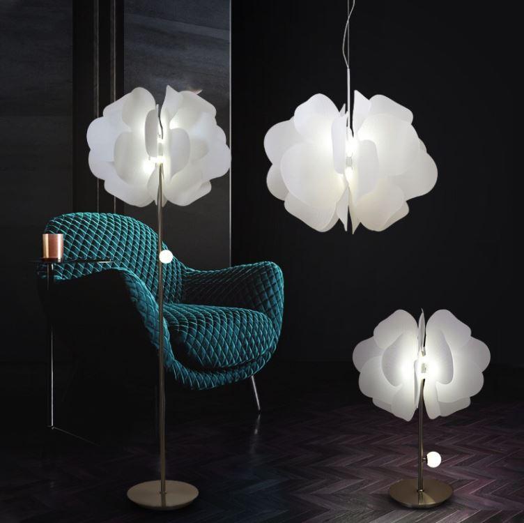 Modern LED Cloudy Creative Pendant Table Floor Lamp - 3-in-1 Adjustable Lighting for Living Room, Bedroom & Office Decor