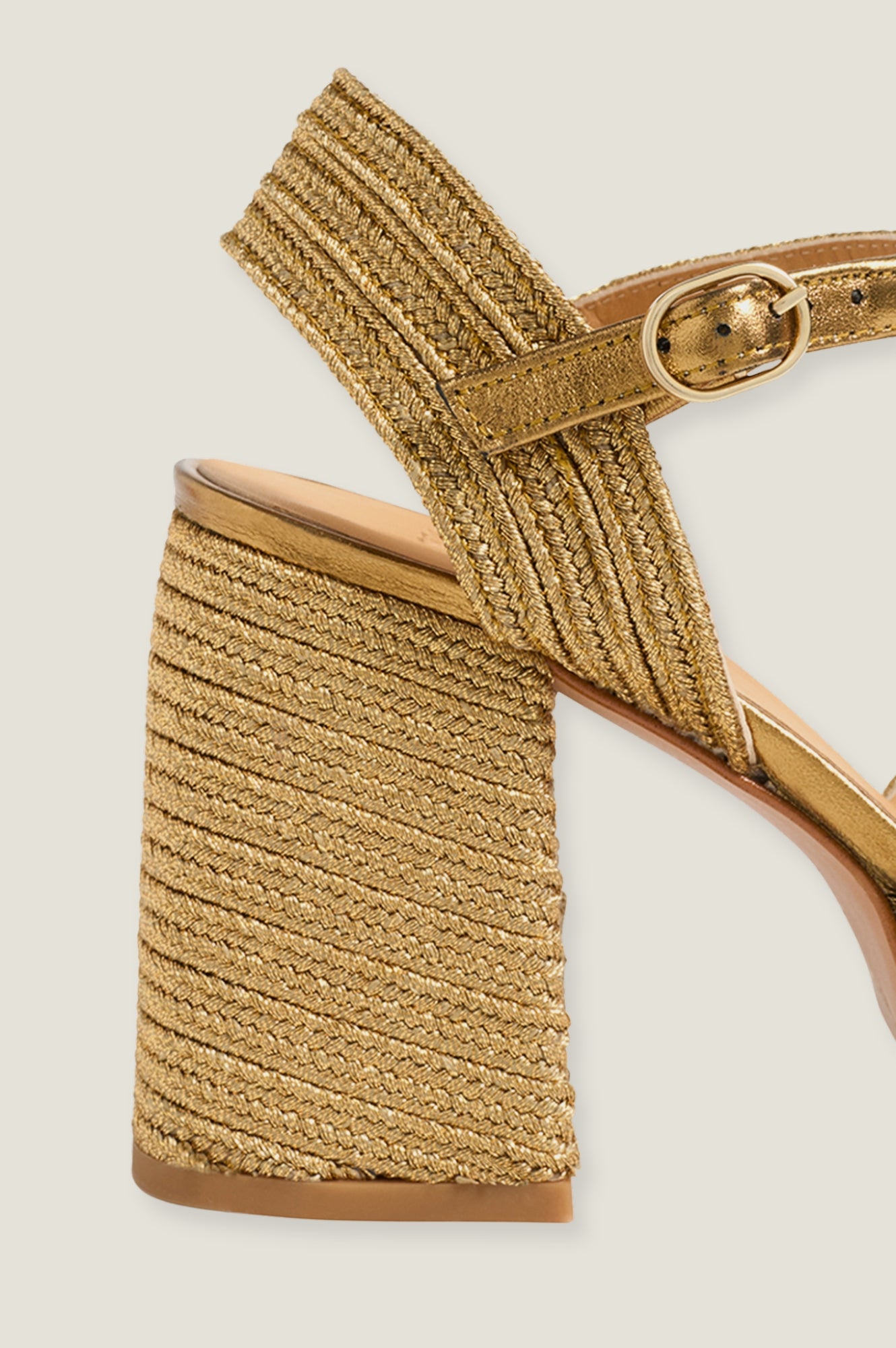 Valle Platform High Heels for Women - Gold Metallic Party Shoes | Elegant Evening Wear & Special Occasion Footwear