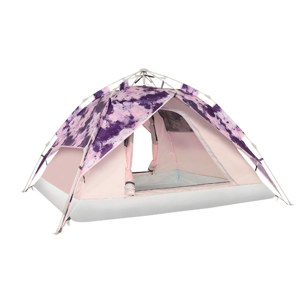 Automatic Pop-Up Camping Tent - Lightweight & Thickened for Outdoor Picnics, Parks & Sunshade - Complete Camping Equipment Set for Hiking, Beach Trips & Family Adventures