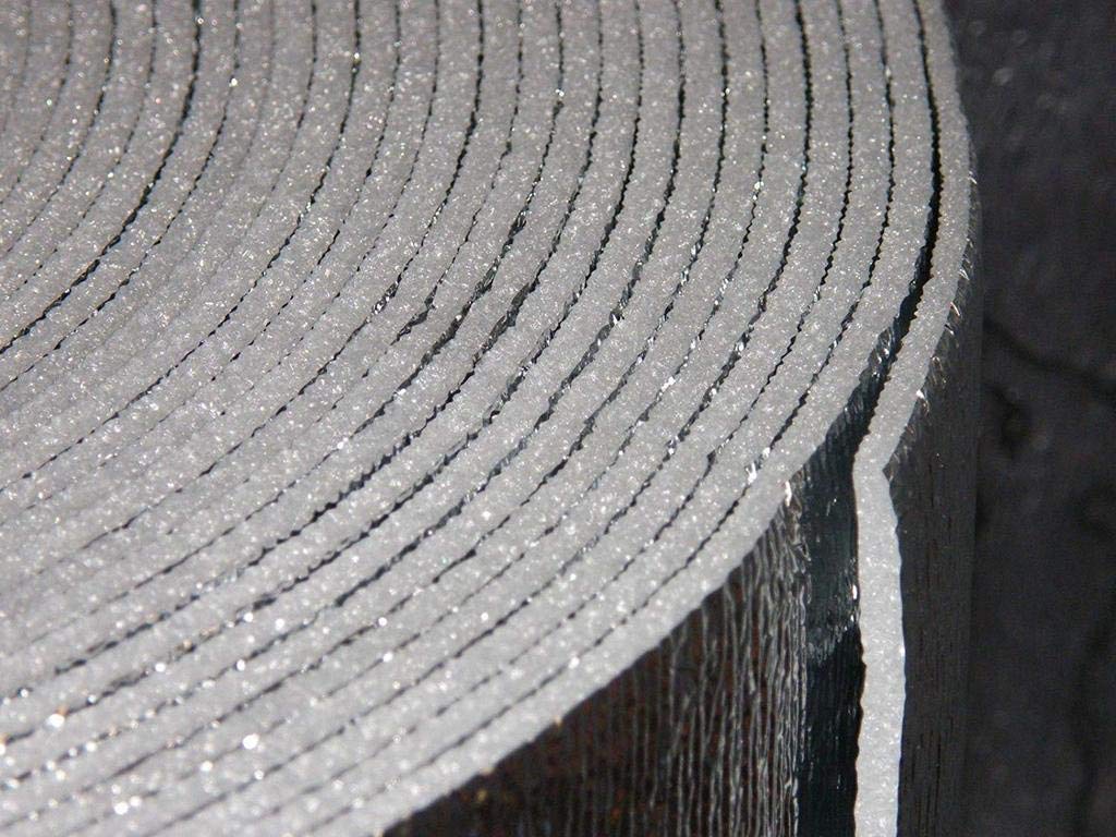 4' x 50' Roll (200 Sqft) Automotive Thermal Insulation & Sound Deadener Mat - Heat Barrier for Cars, Vans, SUVs, RVs, Campers - Includes Gorilla Glue Adhesive Spray Kit - Perfect for Vehicle Noise Reduction & Temperature Control