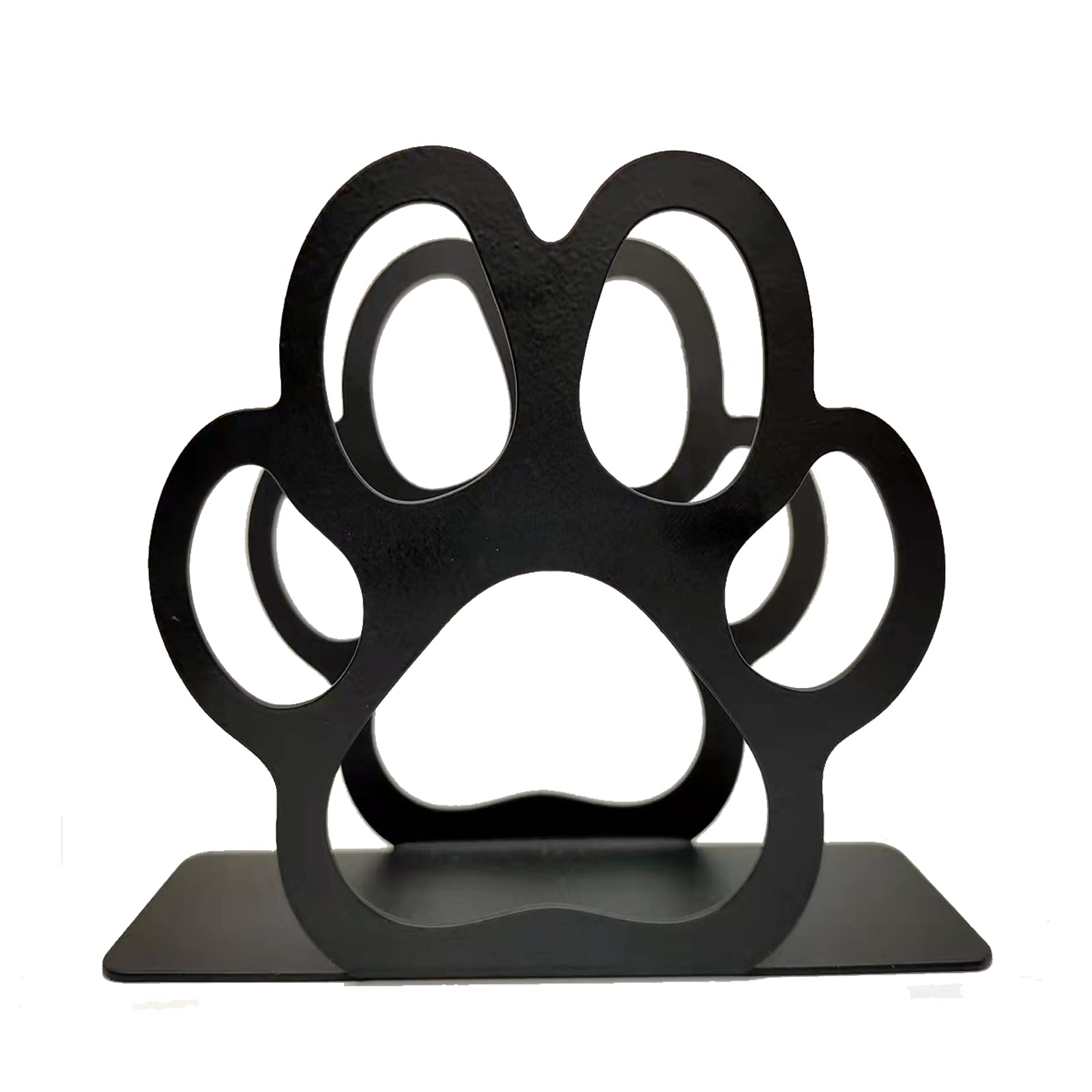 Animal Paw Print Napkin Holder - Freestanding Tissue Dispenser for Kitchen, Restaurant & Party Decor | Cute Dog Paw Design for Home, Wedding & Picnic | Perfect for Dining Table, Buffet Setup & Gift Giving