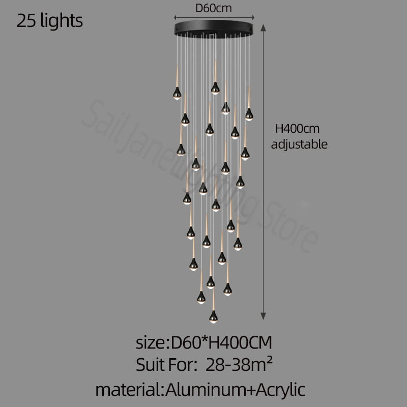 Elegant Hollow Crystal Chandelier Light Fixture - Modern Ceiling Pendant for Dining Room, Living Room & Bedroom Decor