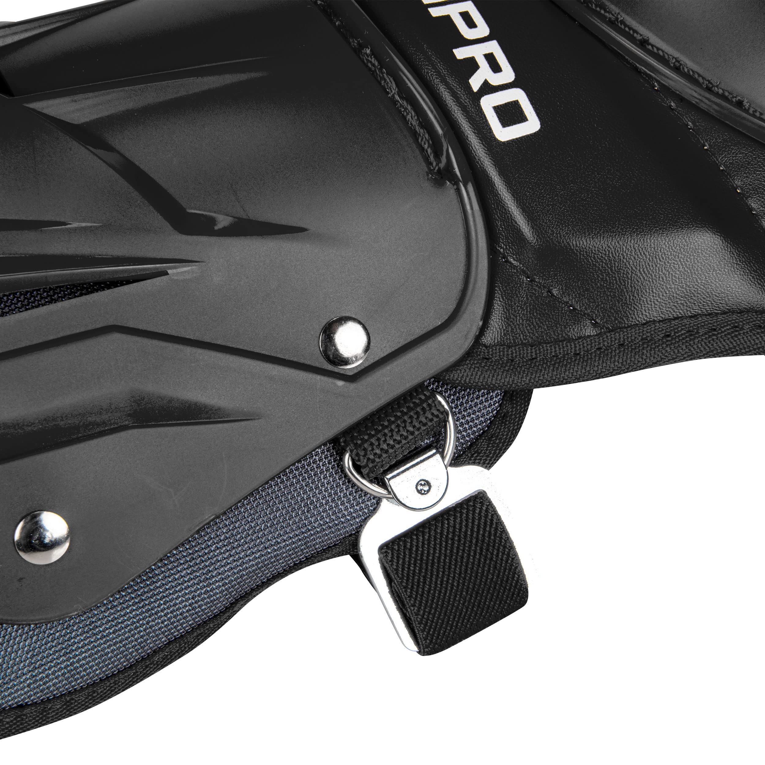CHAMPRO Optimus Pro Catcher & Umpire Leg Guards - Protective Baseball Gear for Catchers & Umpires - Perfect for Games, Practices & Training Sessions