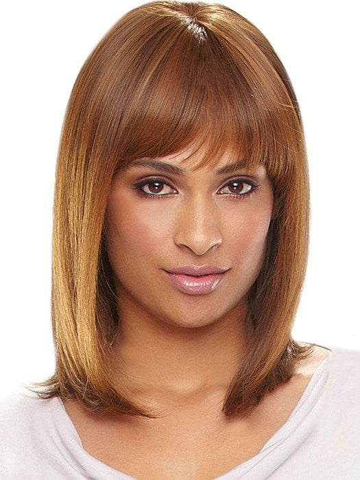 Flame HF Synthetic Wig with Mono Top - Soft Heat Resistant Fiber for Daily Wear & Cosplay - Discontinued Style