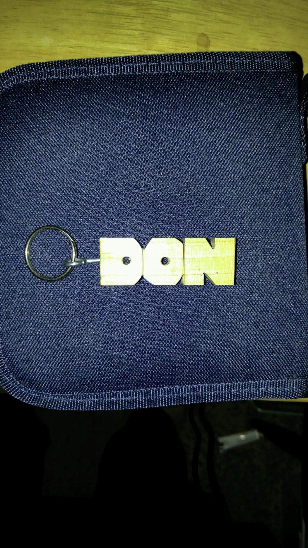 Personalized Wooden Name Keychains - Custom Engraved Gifts for Men, Women, Kids - Perfect for Birthdays, Anniversaries & Travel Accessories