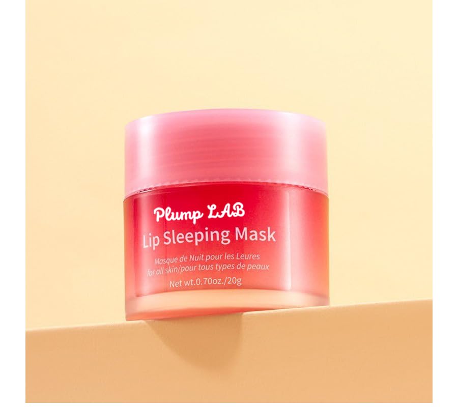 Overnight Lip Sleeping Mask & Daytime Lip Balm for Dry Lips - Hydrating & Nourishing Treatment for Men & Women | Perfect for Night Care & Daily Moisturizing