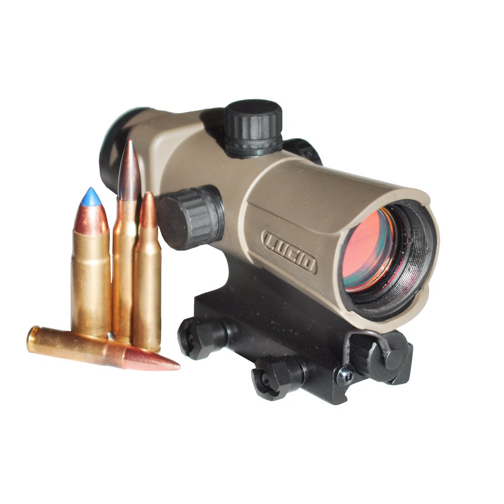 LUCID HD7 GENIII Red Dot Sight - 1x22mm Compact Reflex Sight for Pistols, Rifles & Shotguns | Ideal for Hunting, Tactical Shooting & Home Defense