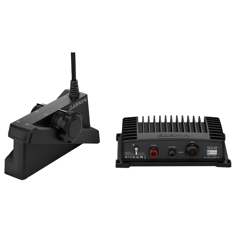 GARMIN LIVESCOPE™ XR Fishing System with GLS 10™ & LVS62 Transducer - Premium Fish Finder for Ice Fishing & Offshore Angling