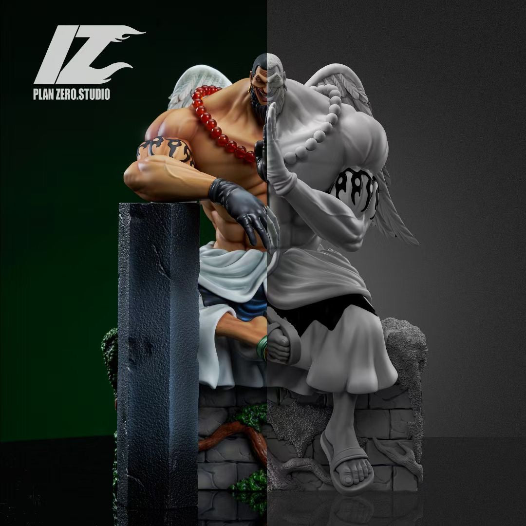 PZ Studio Urouge Mad Monk One Piece Anime Figure - Collectible Action Figure for Anime Fans, Perfect for Display, Gifts, and Cosplay