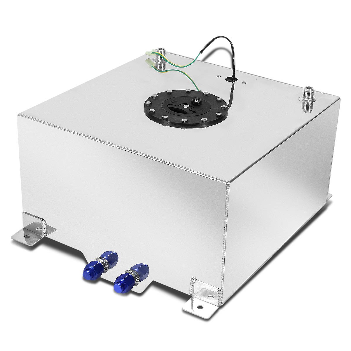 DNA MOTORING 15.5 Gallon Aluminum Top-Feed Fuel Cell Gas Tank - 20