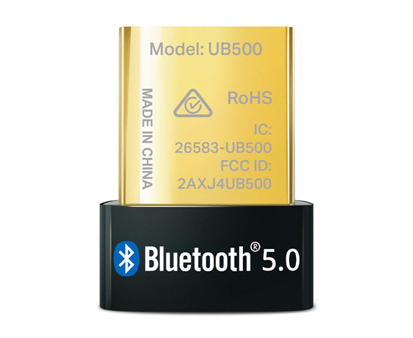 Bluetooth 5.0 Nano USB Adapter for PC/Laptop - Wireless Audio & Data Transfer Dongle - Plug & Play - Compatible with Windows/Mac - Perfect for Headphones, Speakers, Gaming & Office Use