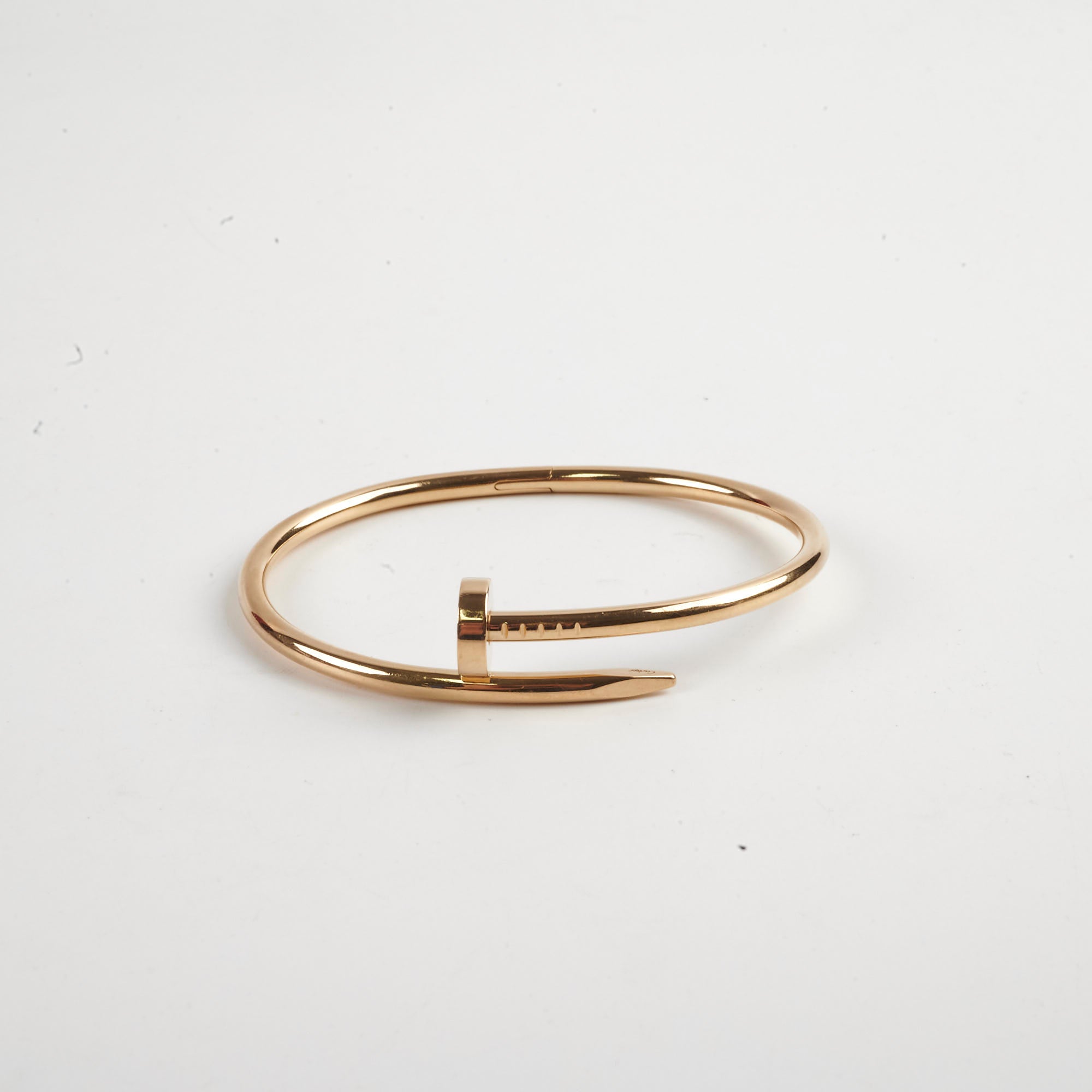 Cartier Juste Un Clou JUC Bracelet 18K Yellow Gold Size 18 - Luxury Nail Bracelet for Women, Perfect for Weddings, Parties & Special Occasions