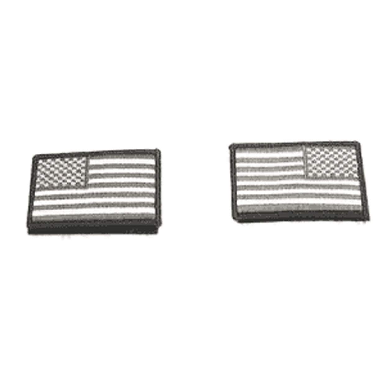 BELL Recon Helmet Velcro Flag Patch - Black/Grey - One Size - Motorcycle Helmet Accessories for Street Riding & Urban Commuting