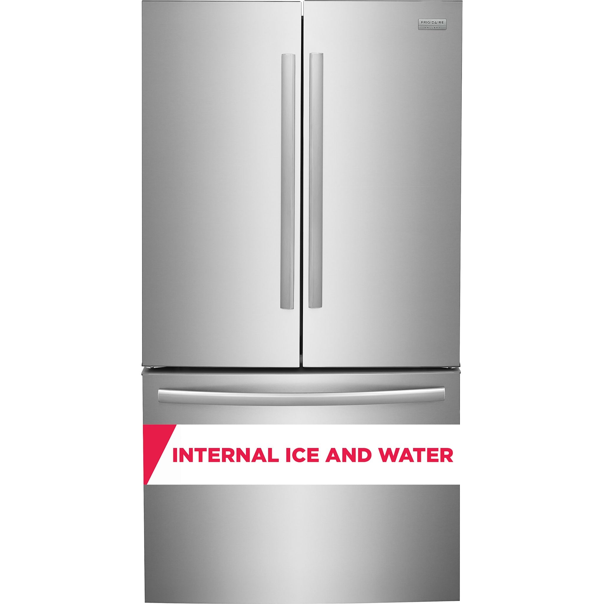 Frigidaire Gallery GRFN2853AF 28.5 Cu. Ft. French Door Refrigerator with Stainless Steel Finish - Perfect for Modern Kitchens and Large Families