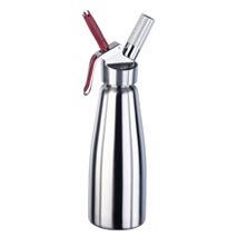 Premium Stainless Steel Whipped Cream Dispenser - 1 Quart Capacity - Professional Grade for Desserts, Coffee & Cocktails - Perfect for Home Baking & Cafe Use