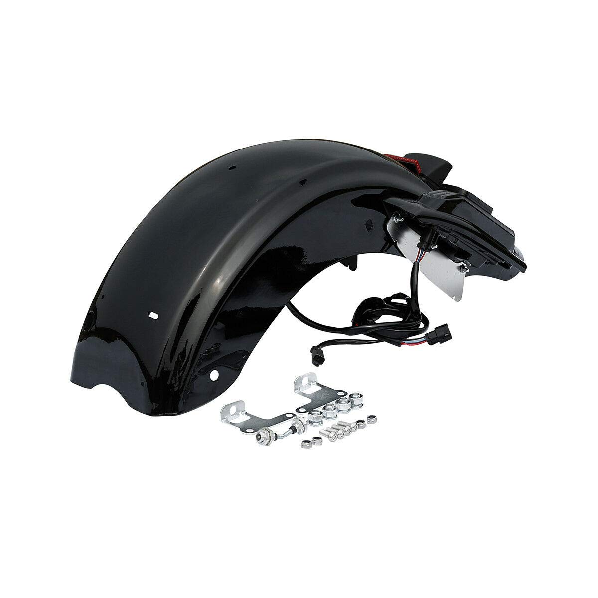 TCT-MOTORPARTS LED Rear Fender Light Kit for Harley Touring Models (King Road, CVO Street Glide Special, Road Electra Glide Ultra Limited FLHR FLHX) 2014-2023 - Bright Custom Tail Lights for Night Riding & Enhanced Safety