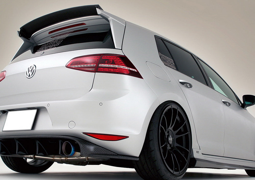 Dark Red Lens Rear Bumper Reflector Lenses For VW MK7 GTI e-Golf Golf R (2015-2019) - Upgrade Your Car's Style & Safety at Night
