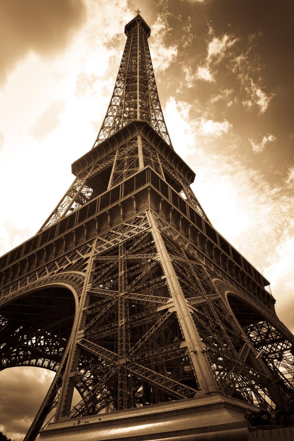 Wallmonkeys Eiffel Tower Peel and Stick Wall Decal - Removable Vinyl Sticker for Home Decor (18