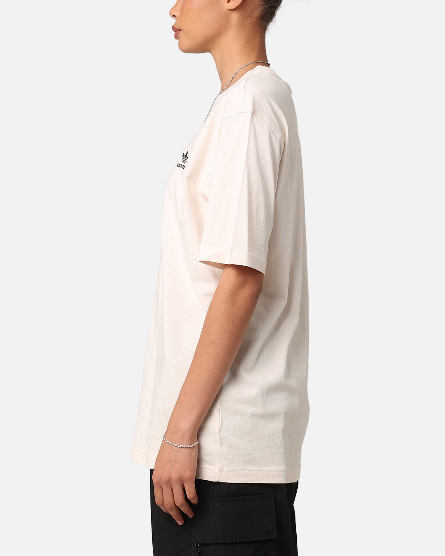 Adidas Essentials Men's T-Shirt - Wonder White - Soft Cotton Crewneck Tee for Casual Wear, Gym & Everyday Outfits