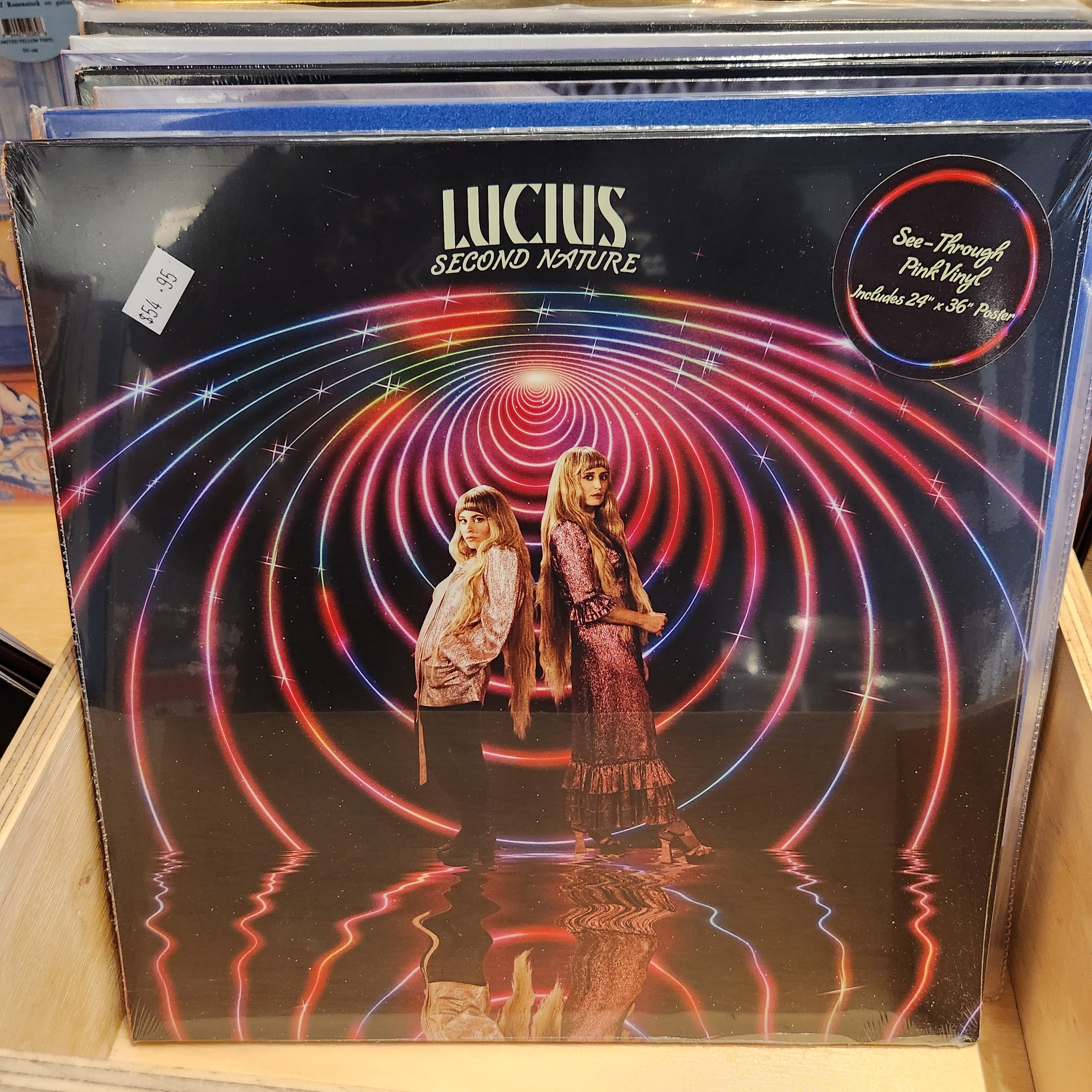 Lucius - Second Nature Colored Vinyl LP Record | Limited Edition Alternative Pop/Rock Album | Perfect for Vinyl Collectors & Music Lovers