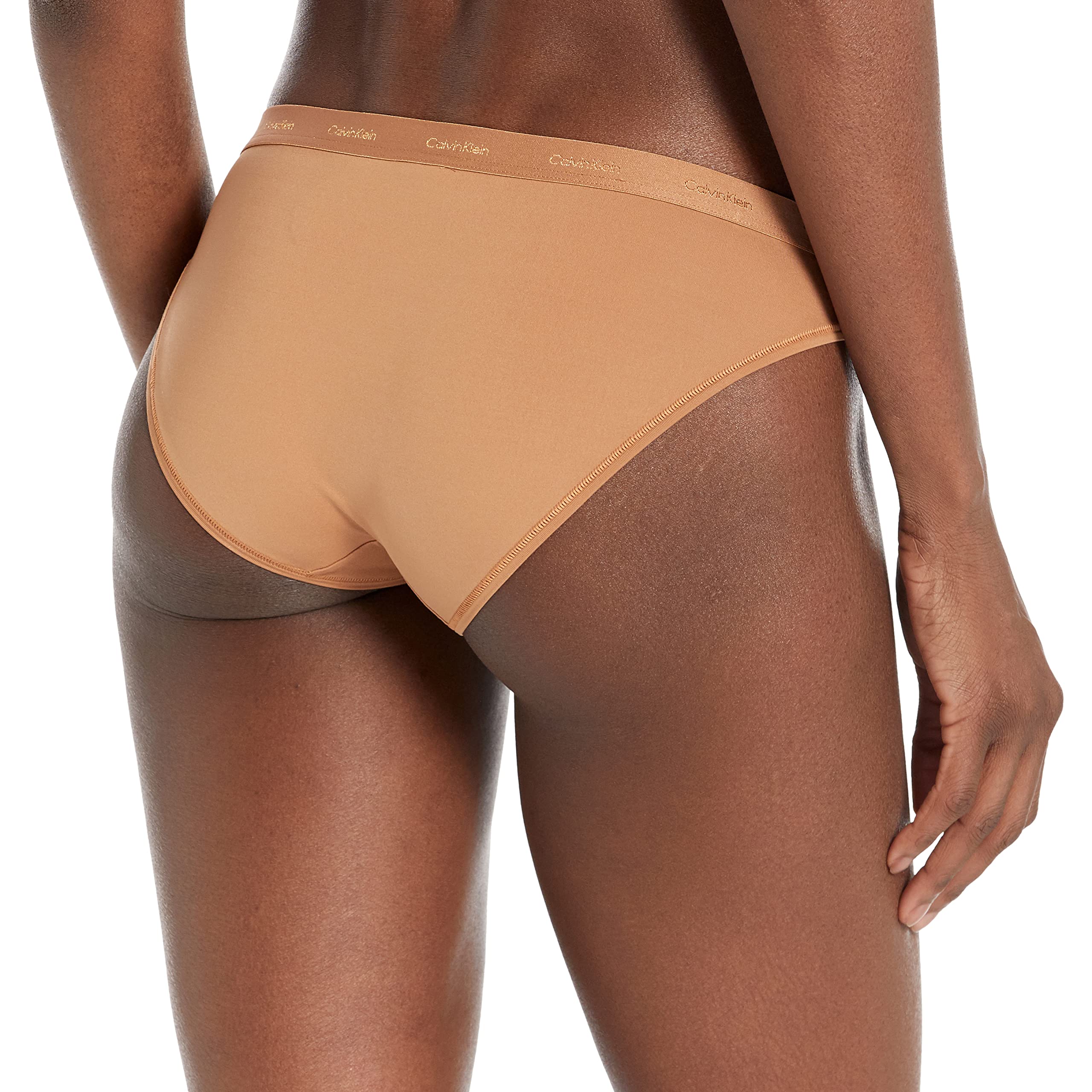 Calvin Klein Women's Form to Body Bikini Panty - Comfortable Seamless Underwear for Everyday Wear | Perfect for Yoga, Gym & Lounge
