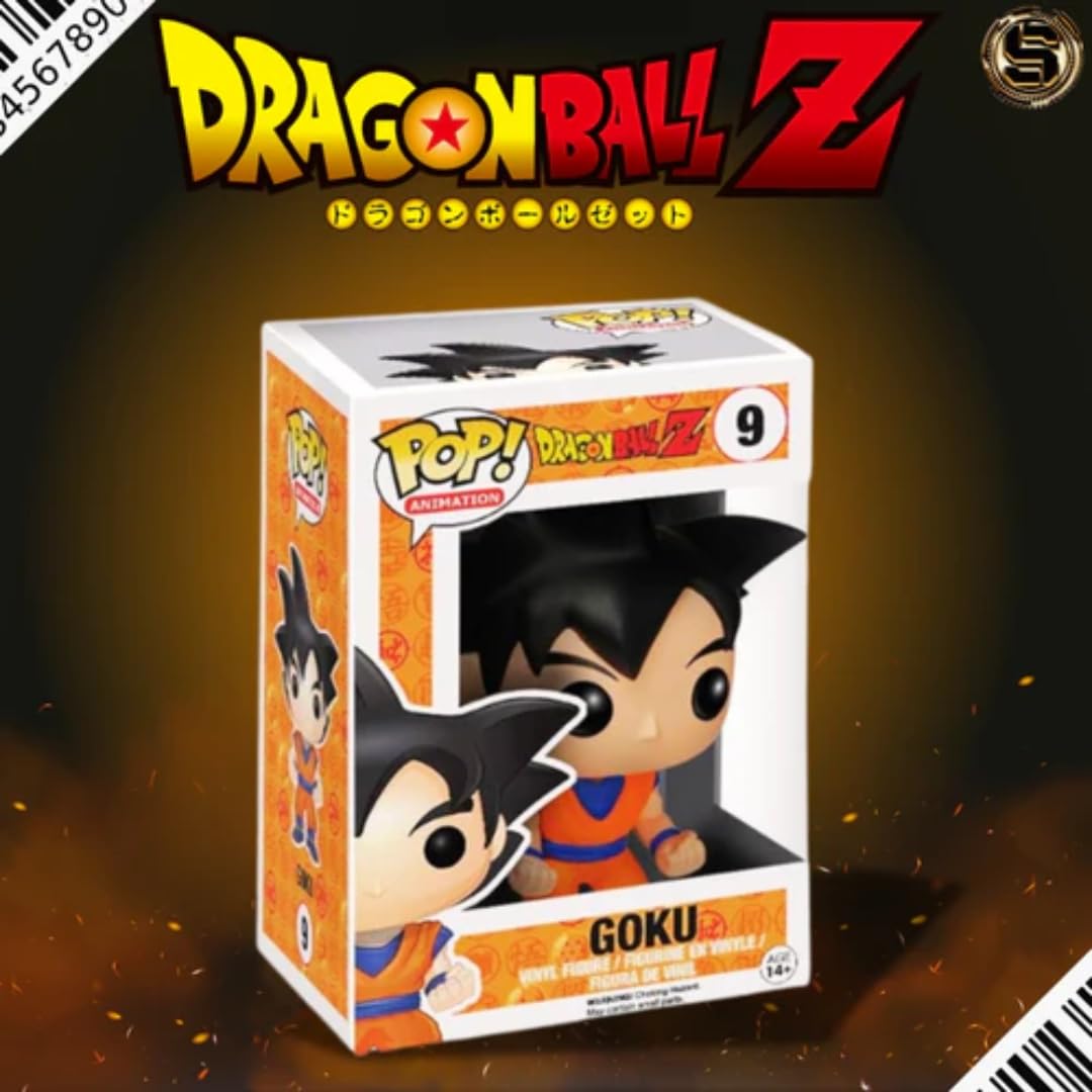 Funko POP! Animation Dragon Ball Z Goku Vinyl Collectible Figure - Official Anime Merchandise for Display & Gifts - Perfect for Kids, Adults & Collectors - Great for Home Decor, Office Display & Anime Fan Collections