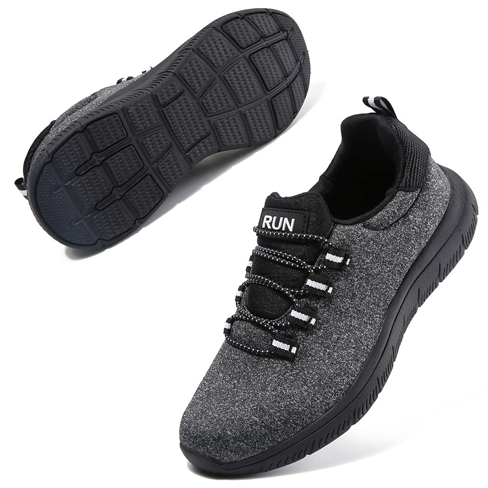 VOCNTVY Women's Tennis Shoes with Arch Support - Comfortable & Lightweight Slip-On Sneakers for Walking, Running & Casual Wear