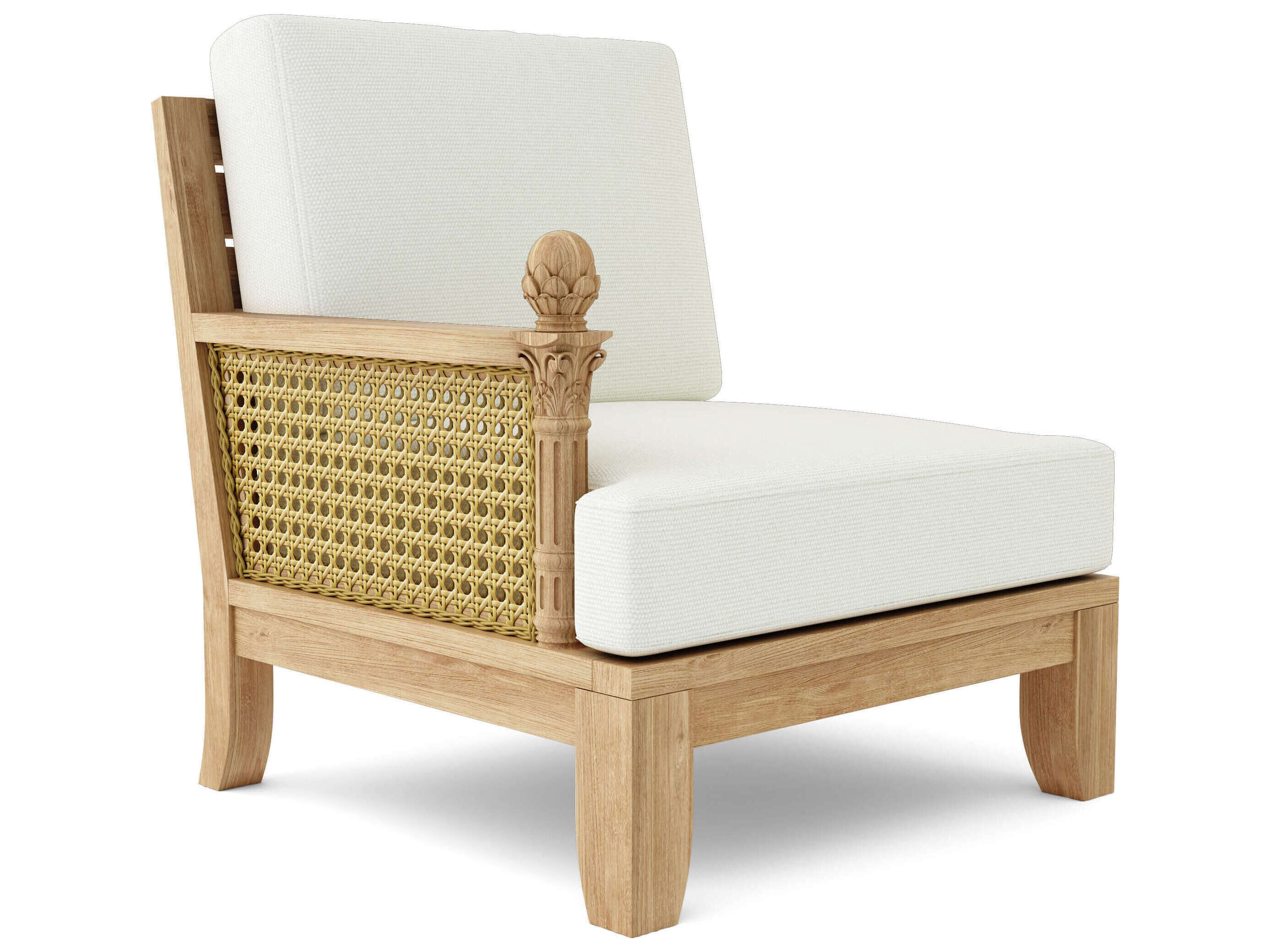 Anderson Teak 7-Piece Luxe Modular Deep Seating Set (SET 68) - Premium Outdoor Patio Furniture for Backyard, Poolside & Garden Relaxation
