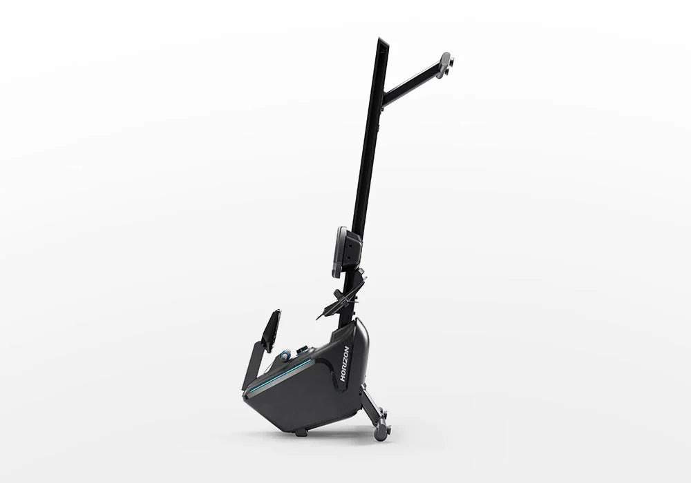 Horizon Fitness Oxford 6 Rowing Machine for Home Gym - Quiet Magnetic Resistance Rower with LCD Display for Full Body Workout | Perfect for Cardio Training & Weight Loss