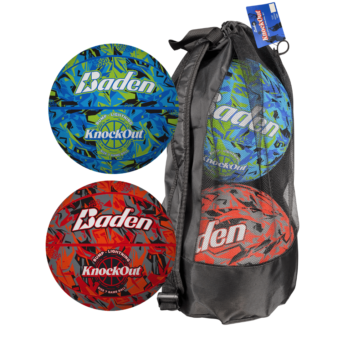 Premium Knockout Game Ball Set - Bump & Lightning Balls for Fun Outdoor Games - Perfect for Backyard Parties, Picnics, and Family Gatherings